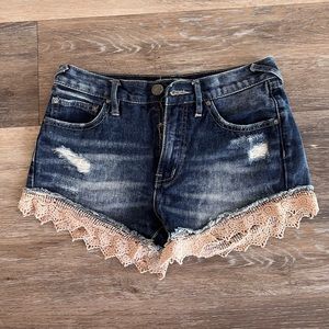 Free People Denim Shorts size 24. GUC.  Lots of life left in this classic pair